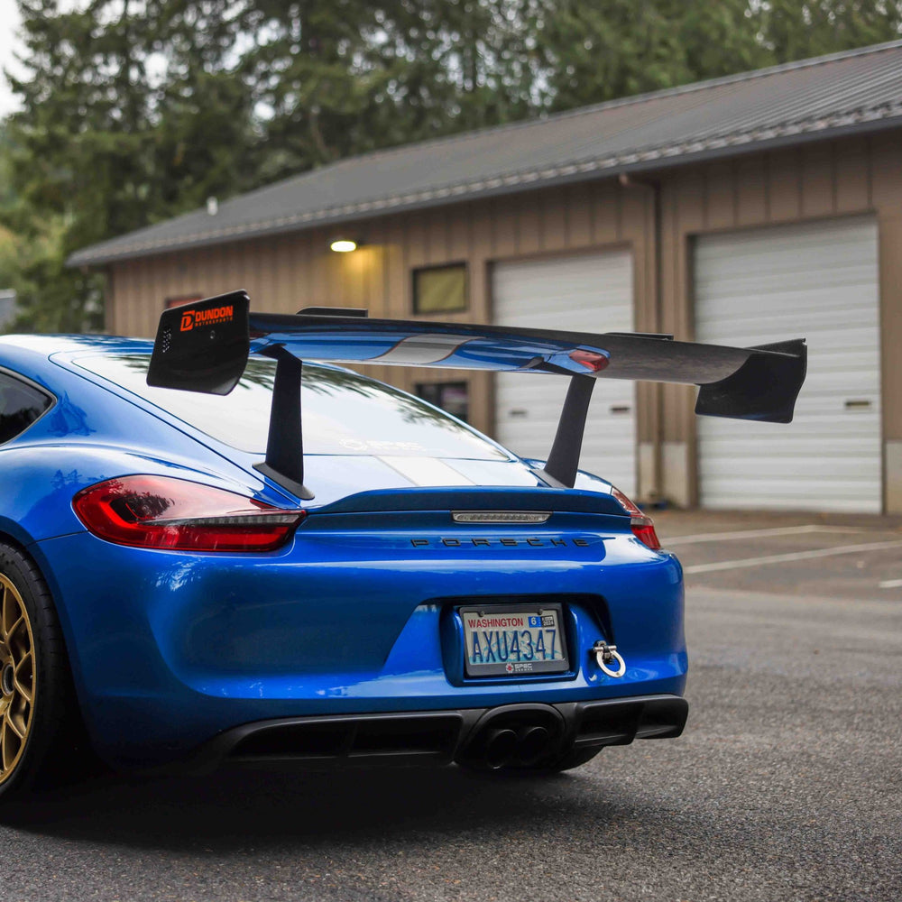718 GT4 & 981 GT4 "Valkyrie" Swan Neck Wing - Dundon Motorsports