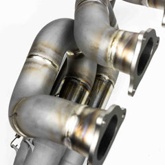 718 GT4 Street Header and Mega Crack Pipe Exhaust - Dundon Motorsports