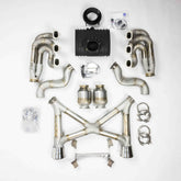718 GT4RS D3 Power Package - 93mm Intake + Street Headers + MEGA CRACK PIPE - Dundon Motorsports