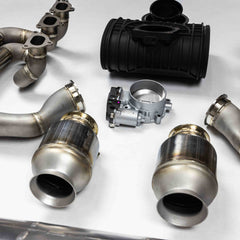 718 GT4RS D3 Power Package - 93mm Intake + Street Headers + Muffler - Dundon Motorsports
