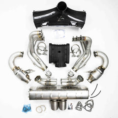 911R D3 Street Header, 93mm Intake Kit, Optional Lifetime Muffler Exhaust Power Package - Dundon Motorsports
