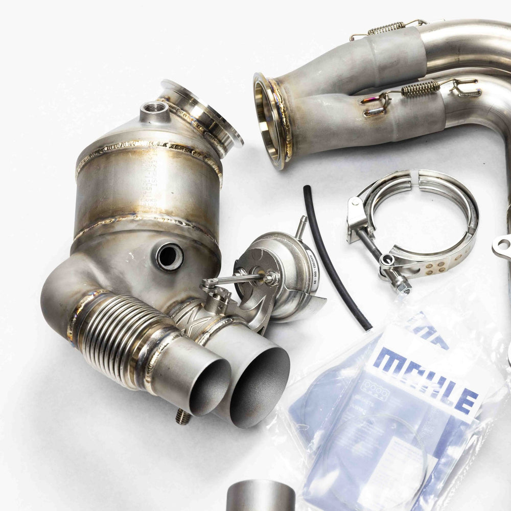 997.2 GT3 Long Tube Street Header Exhaust System - Dundon Motorsports