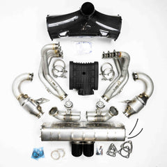 911R D3 Street Header, 93mm Intake Kit, Optional Lifetime Muffler Exhaust Power Package