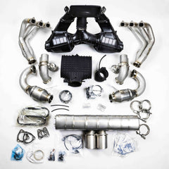 D3 Street Header/93mm Intake Kit/Optional Lifetime Muffler Power Package (2014 - 2016 991.1 GT3) - Dundon Motorsports