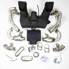D3 Street Header/93mm Intake Kit/Optional Lifetime Muffler Power Package (2018 - 2019 991.2 GT3) - Dundon Motorsports