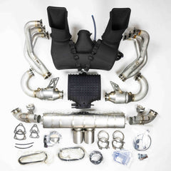 D3 Street Header/93mm Intake Kit/Optional Lifetime Muffler Power Package (2018 - 2019 991.2 GT3) - Dundon Motorsports