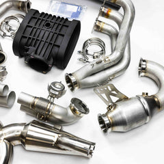 D3 Street Header/93mm Intake Kit/Optional Lifetime Muffler Power Package (2019 - 2020 991.2 GT3RS) - Dundon Motorsports