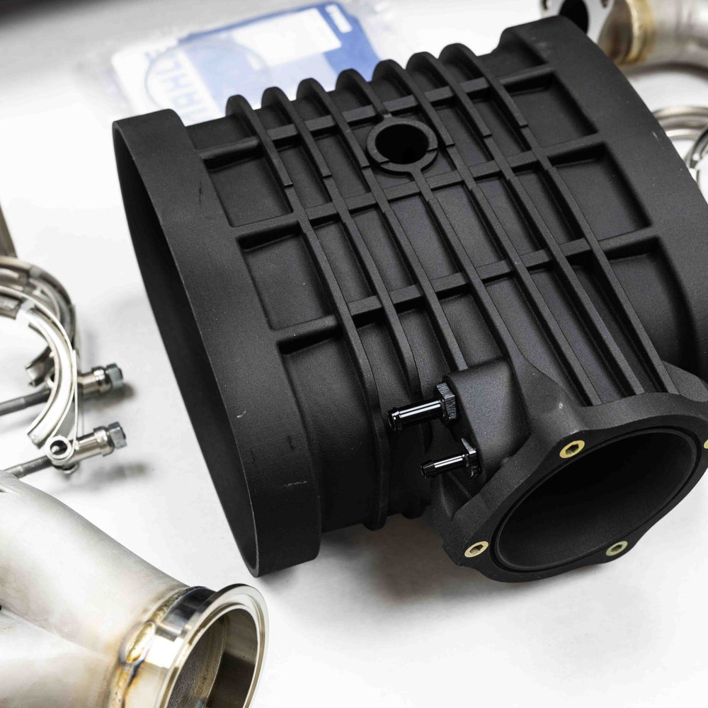 D3 Street Header/93mm Intake Kit/Optional Lifetime Muffler Power Package (2019 - 2020 991.2 GT3RS) - Dundon Motorsports