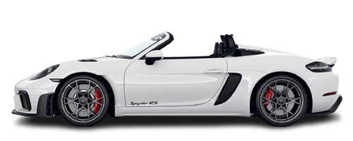 Porsche Boxster Spyder side view