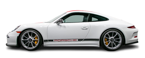 Porsche 911 R side view