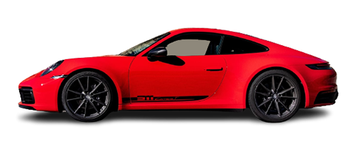 Porsche 911 Carrera side view