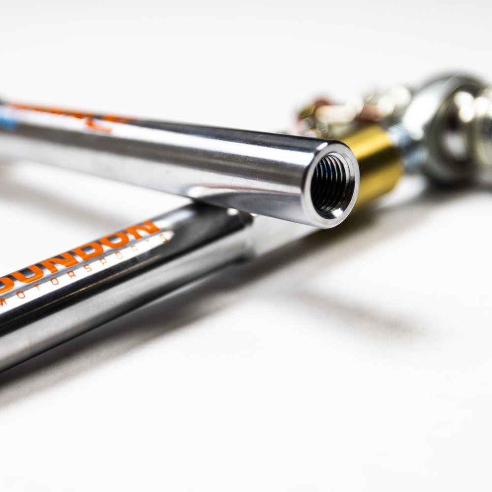 Dundon Motorsports Extended Length Titanium Tie Rod End Set - Dundon Motorsports