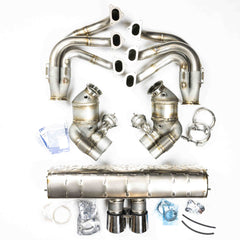 Street Header/Lifetime Muffler Power Package (2010 - 2011 997.2 GT3) - Dundon Motorsports