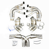 Street Header/Lifetime Muffler Power Package (2010 - 2011 997.2 GT3RS) - Dundon Motorsports