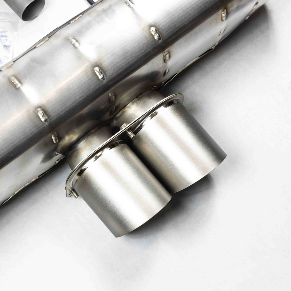 Street Header/Lifetime Muffler Power Package (2014 - 2016 991.1 GT3) - Dundon Motorsports