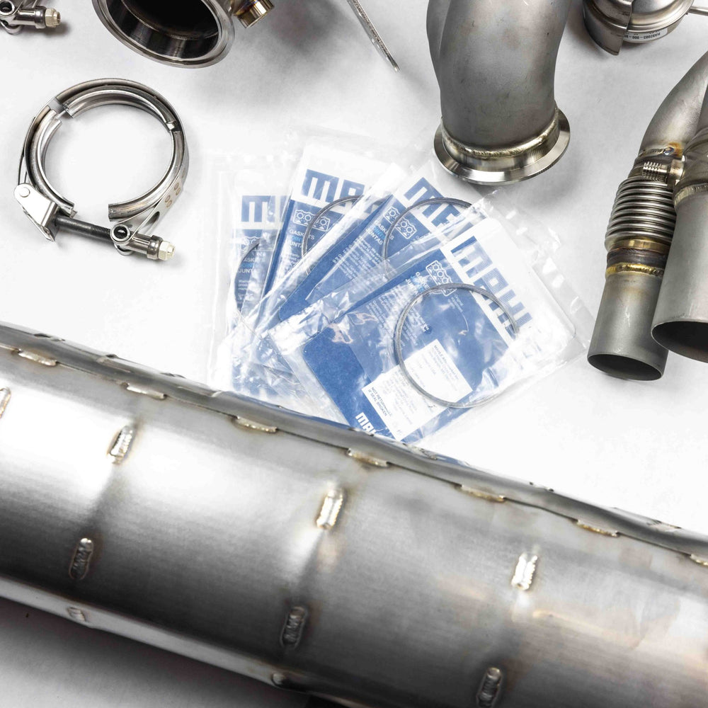 Street Header/Lifetime Muffler Power Package (2014 - 2016 991.1 GT3) - Dundon Motorsports
