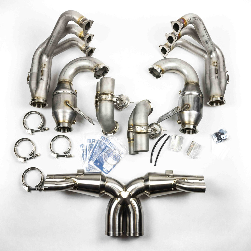 Street Header/Lifetime Muffler Power Package (2014 - 2016 991.1 GT3) - Dundon Motorsports