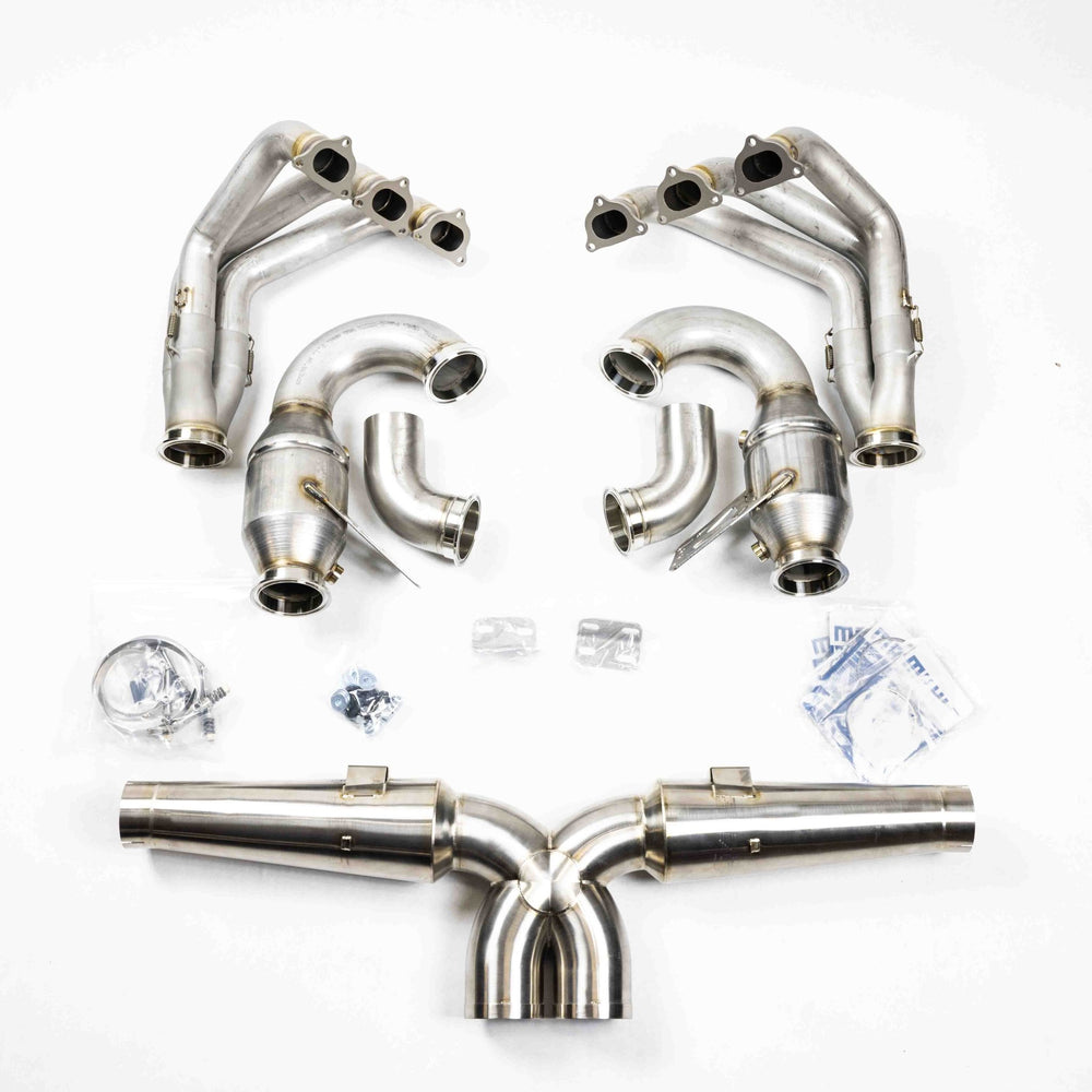 Street Header/Lifetime Muffler Power Package (2018 - 2019 991.2 GT3) - Dundon Motorsports