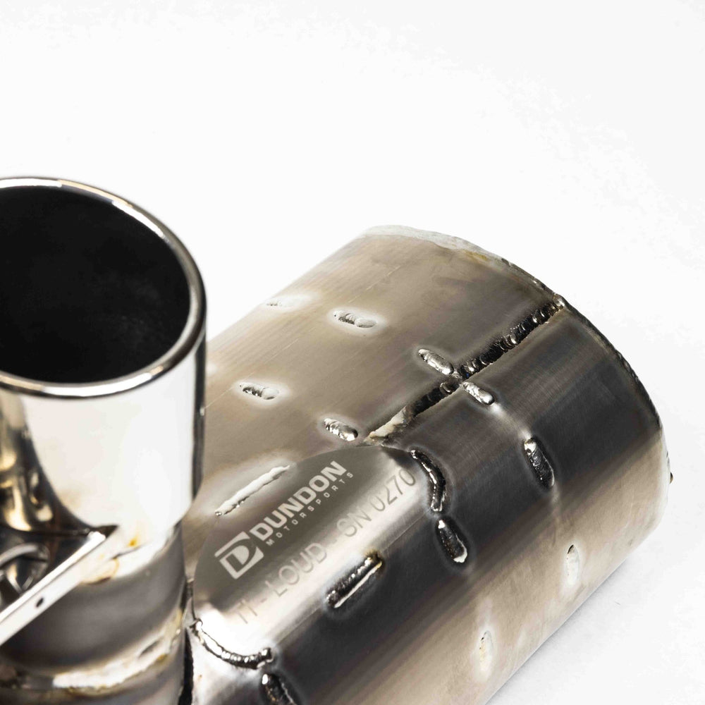 Titanium Ultralight GT3/RS Muffler - Dundon Motorsports