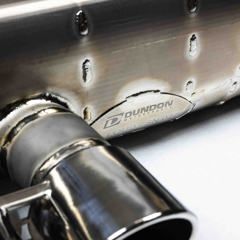 Titanium Ultralight GT3/RS Muffler - Dundon Motorsports