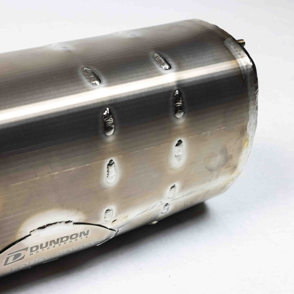 Titanium Ultralight GT3/RS Muffler - Dundon Motorsports