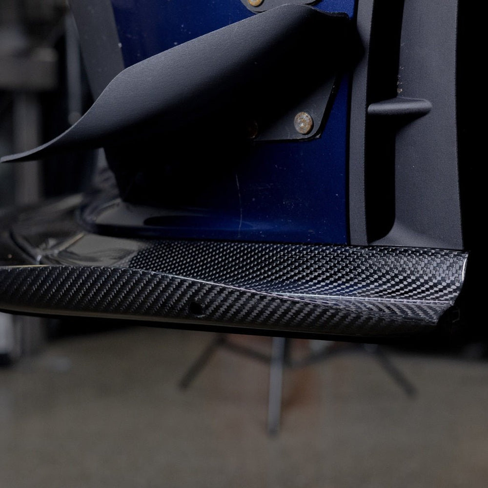 718 GT4RS Valkyrie Carbon Splitter with Dual Dive Planes - Dundon Motorsports