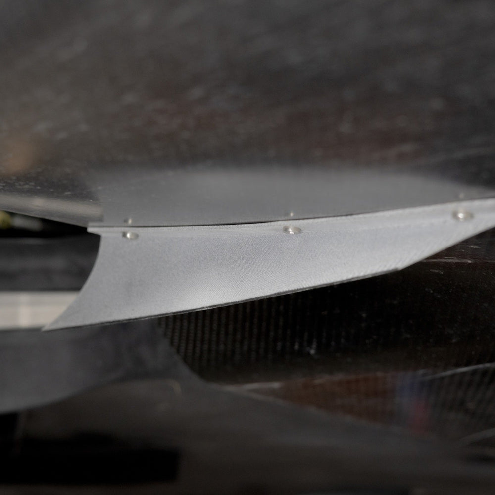 718 GT4RS Valkyrie Carbon Splitter with Dual Dive Planes - Dundon Motorsports
