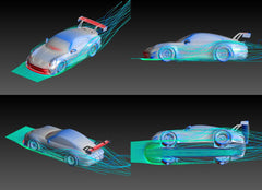 992 GT3 Valkyrie Carbon Splitter - Dundon Motorsports