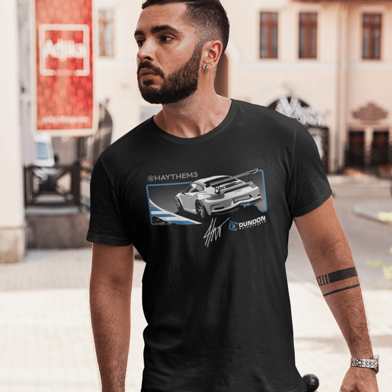 Haythem3 - Dundon Motorsports Signature Series T-shirt - Dundon Motorsports