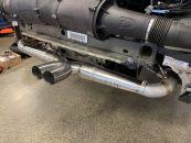 Race Header/Megaphone "Crack Pipe" Power Package (2007-2009 997.1 Cup) - Dundon Motorsports