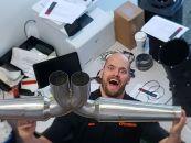 Race Header/Megaphone "Crack Pipe" Power Package (2007-2009 997.1 Cup) - Dundon Motorsports