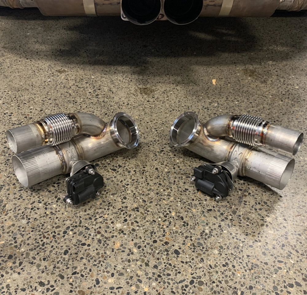 Street Header Exhaust Power Package (2020 991.2 Speedster non-EU Version) - Dundon Motorsports