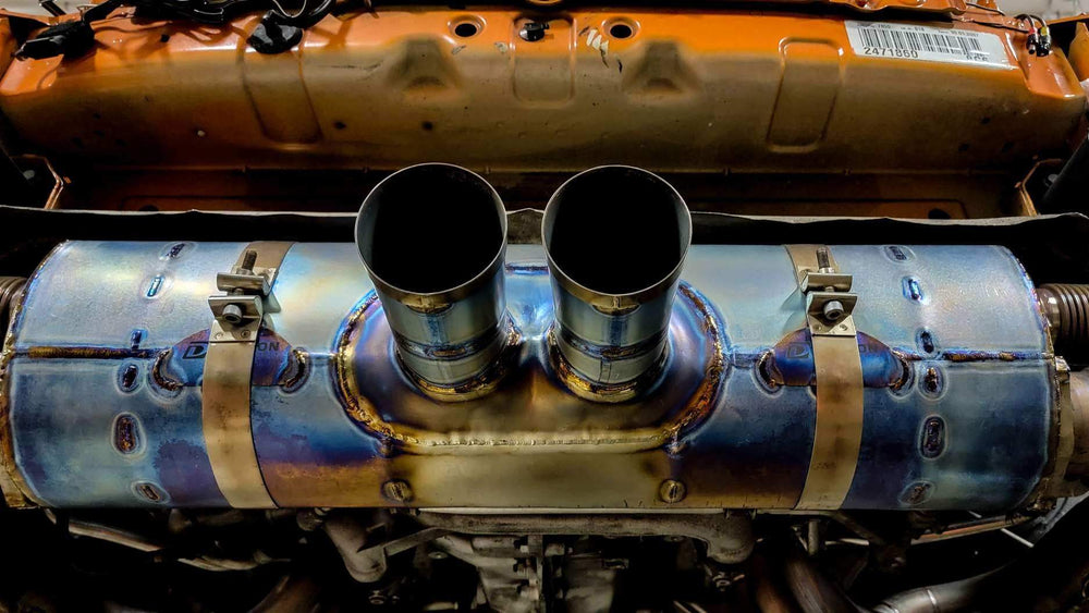 Titanium Ultralight GT3 Muffler - Dundon Motorsports