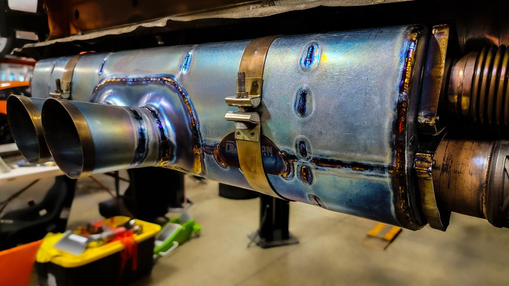 Titanium Ultralight GT3 Muffler - Dundon Motorsports