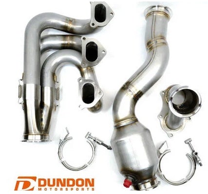 718 GT4 Street Headers - Dundon Motorsports