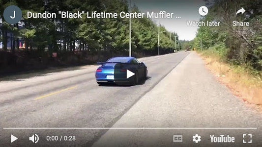 [VIDEO] Dundon Loud Center Muffler on 991 GT3 with Dundon Race Headers - Dundon Motorsports