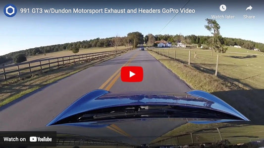 [VIDEO] REVIEW 991 GT3 WITH DUNDON RACE HEADERS - Dundon Motorsports