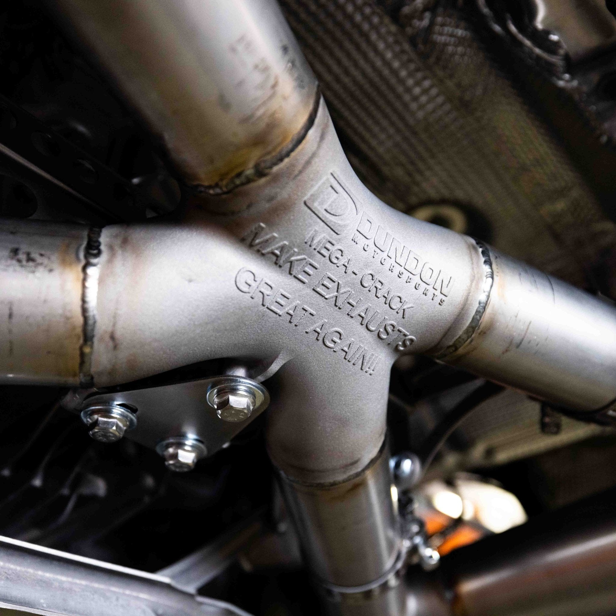 718 GT4 Street Header and Mega Crack Pipe Exhaust - Dundon Motorsports