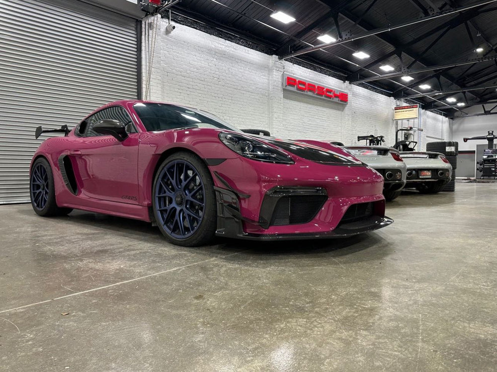 718 GT4RS Dual Carbon Fiber Dive Planes - Dundon Motorsports
