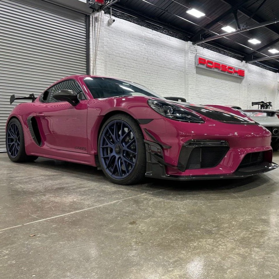 718 GT4RS Stage 1 Aero Kit (Gurney and Dive Planes) - Dundon Motorsports
