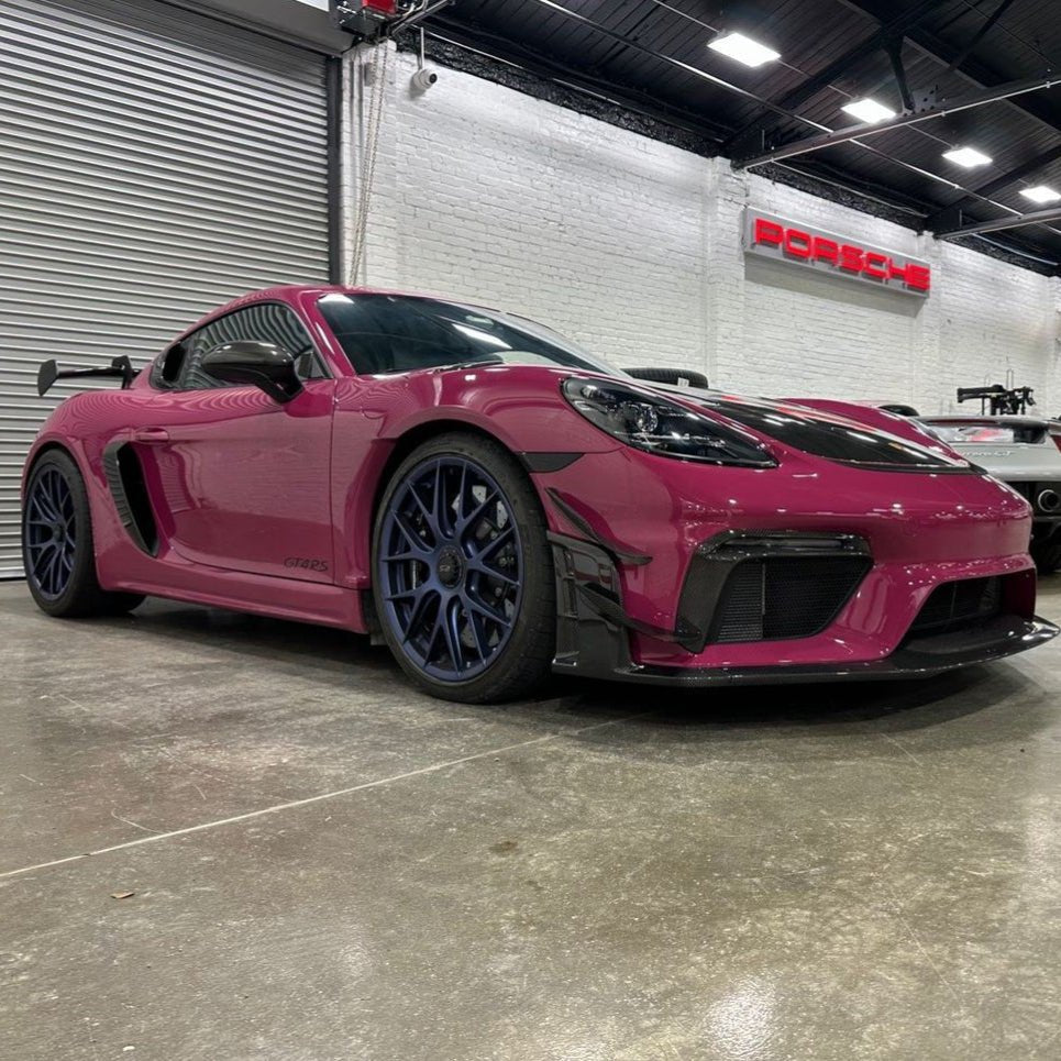 718 GT4RS Stage 1 Aero Kit (Gurney and Dive Planes) - Dundon Motorsports