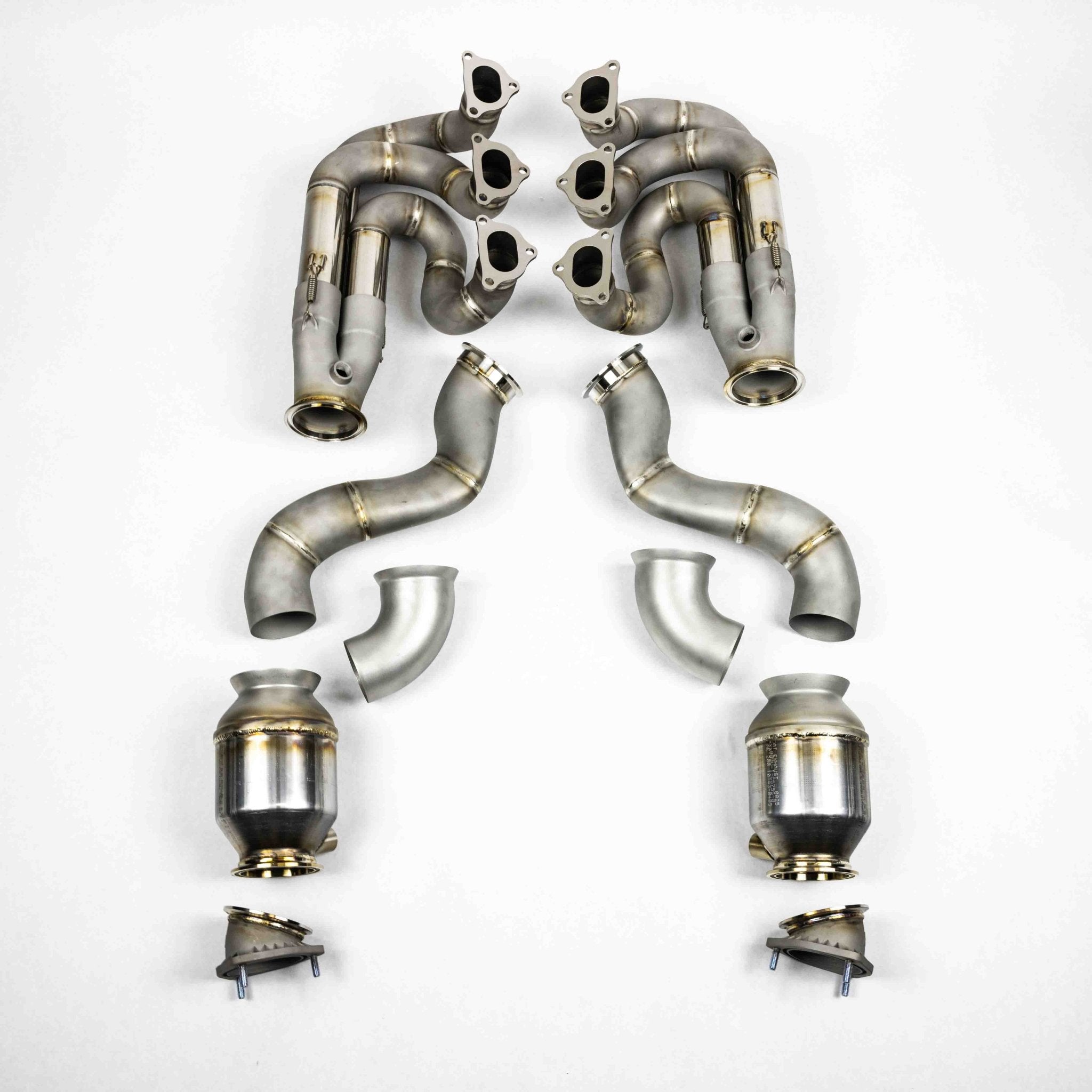 718 GT4RS Street Header Package - Dundon Motorsports