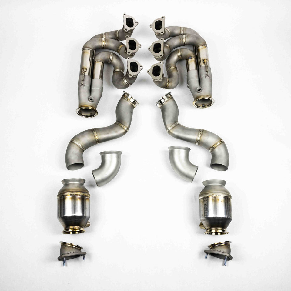 718 GT4RS Street Header Package - Dundon Motorsports