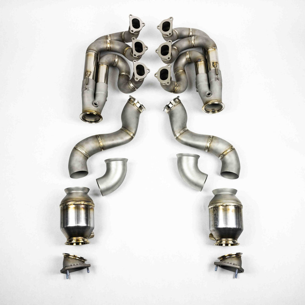 718 GT4RS Street Header Package - Dundon Motorsports