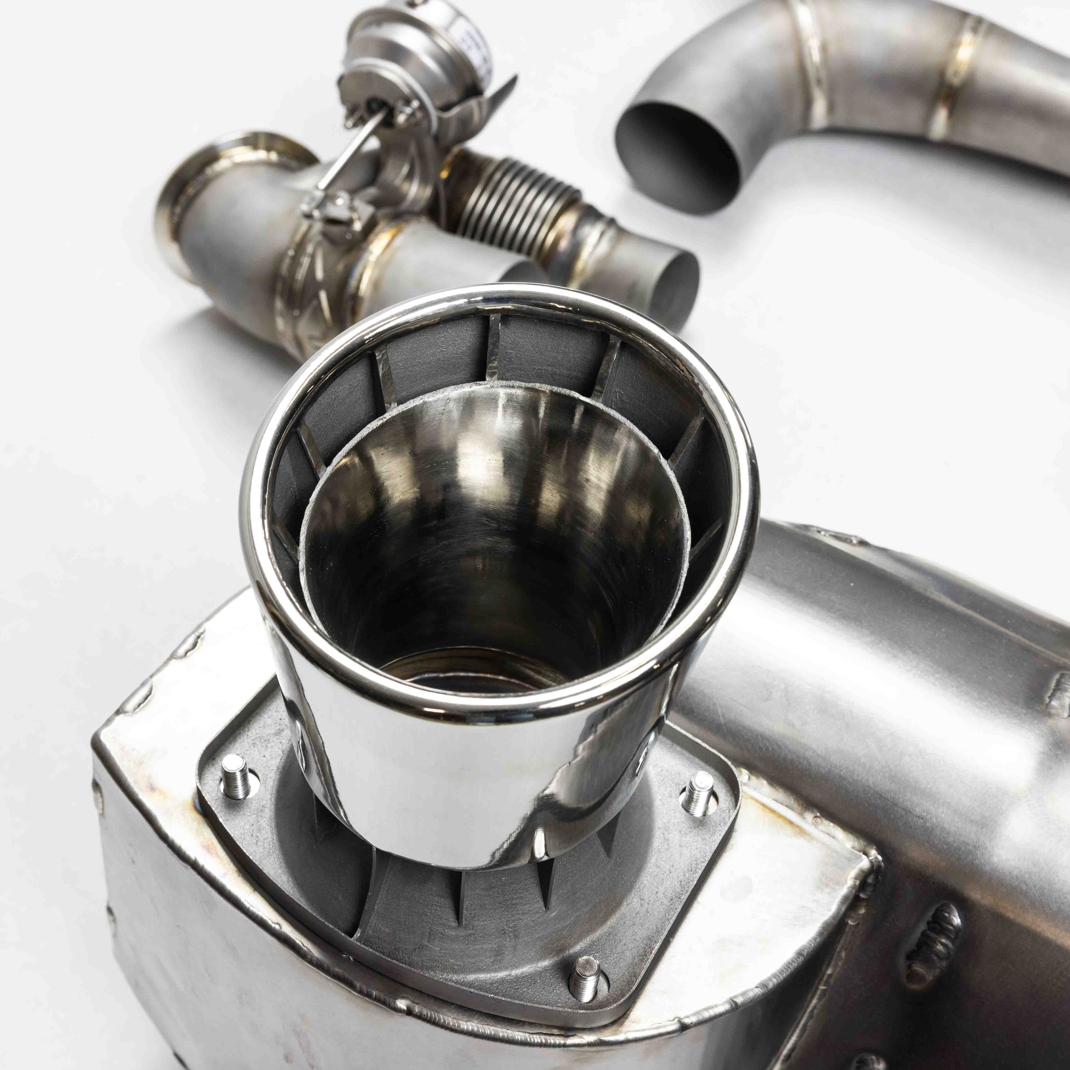 718 GT4RS Clubsport D3 Power Package - 93mm Intake + Full Exhaust