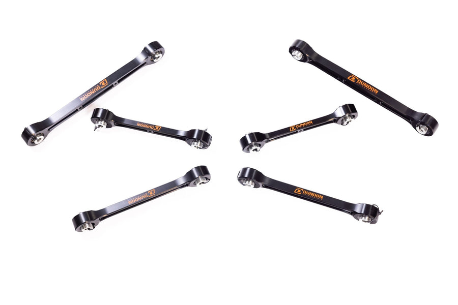 991 GT3/RS & 992 GT3 Rear "Dog Bone" Control Arm set - Complete - Dundon Motorsports