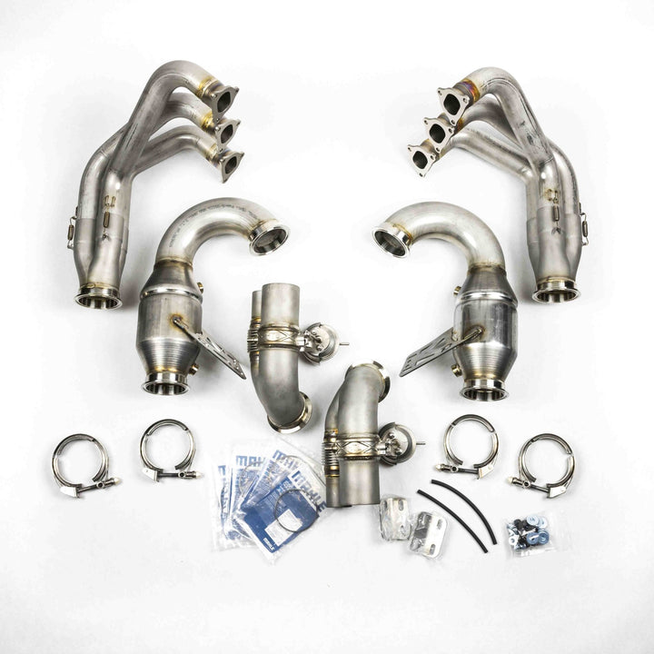 991.1 GT3 Long Tube Street Header Exhaust System