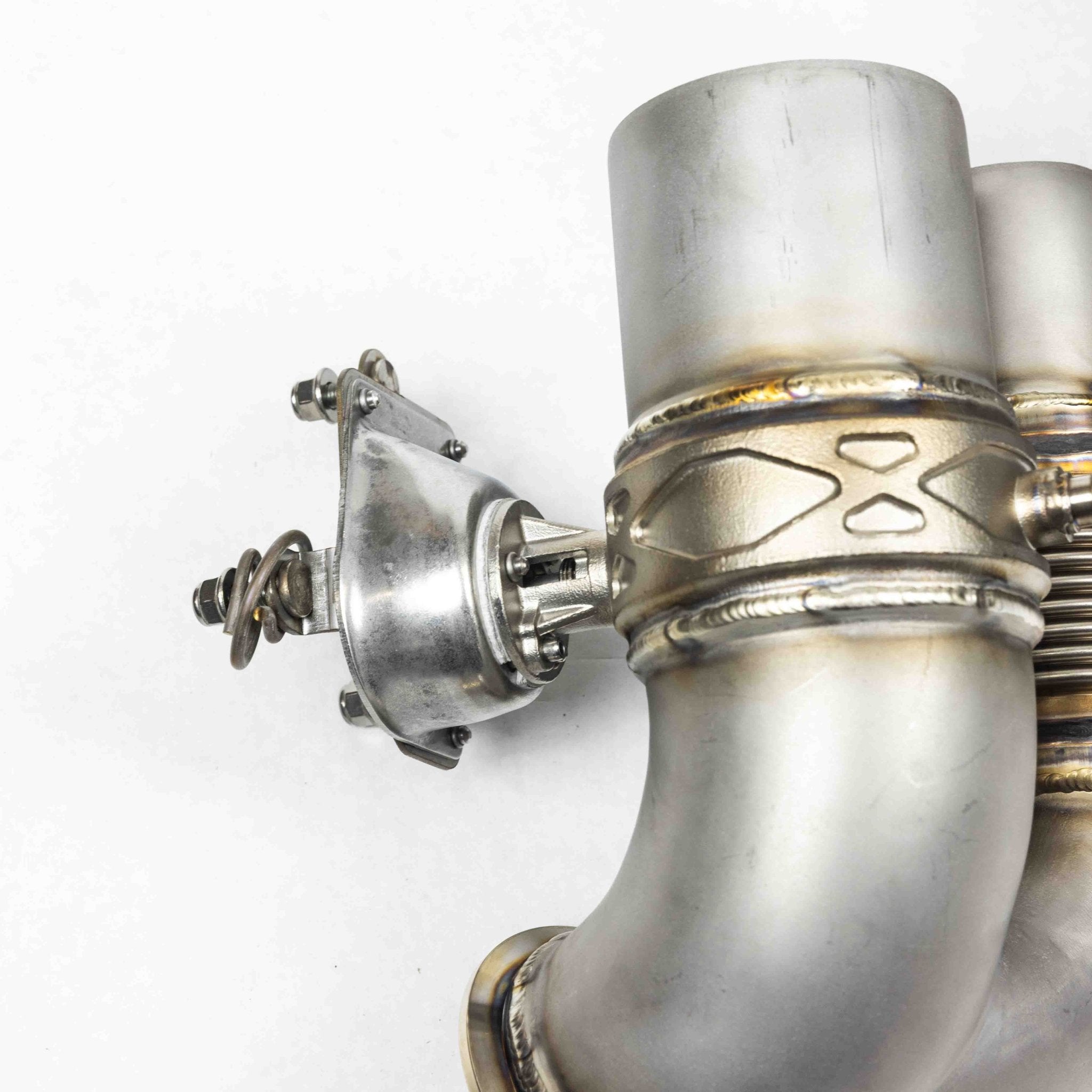 992 GT3 Catted valve assemblies (3.0") - Dundon Motorsports
