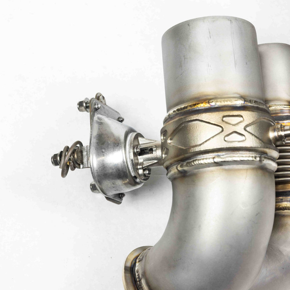 992 GT3 Catted valve assemblies (3.0") - Dundon Motorsports