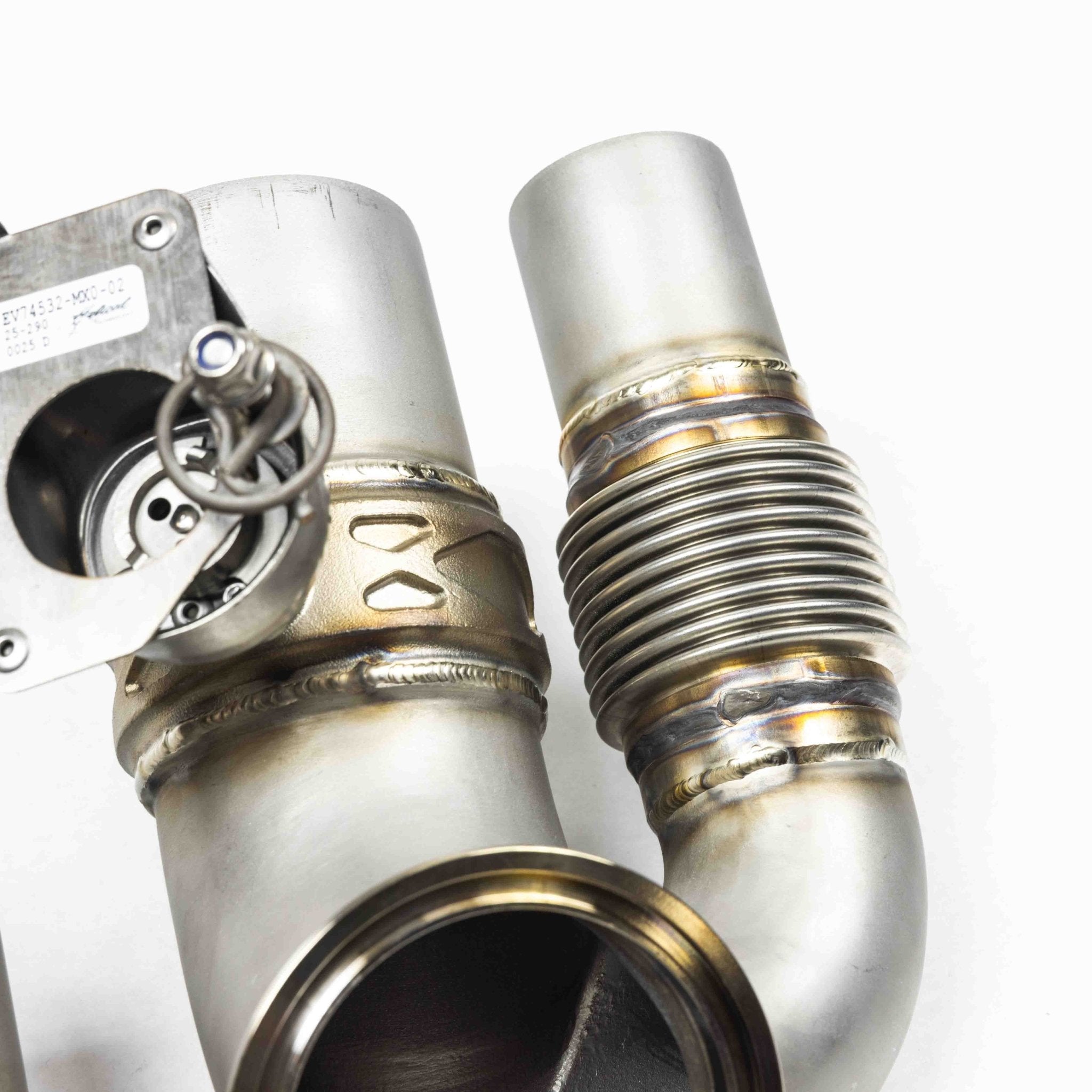 992 GT3 Catted valve assemblies (3.0") - Dundon Motorsports